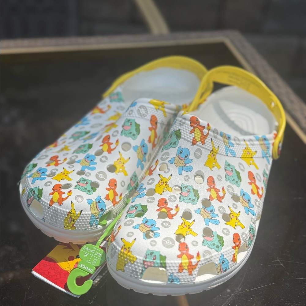 CROCS Pokémon Clogs featuring Pikachu, Bulbasaur, Charmander & Squirtle